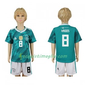 Divisa di Calcio Germania Kroos 8 Bambino Trasferta Mondiali 2018